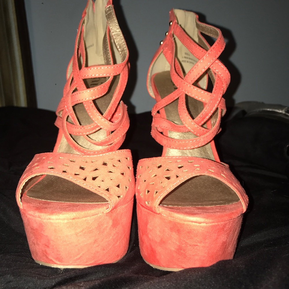 Bright Pink High Heels!!